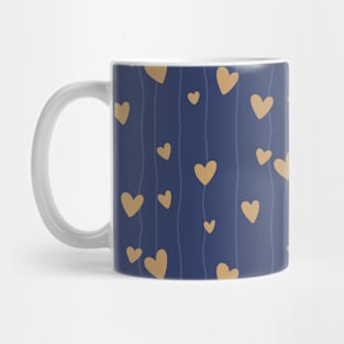 pattern of hearts Mug